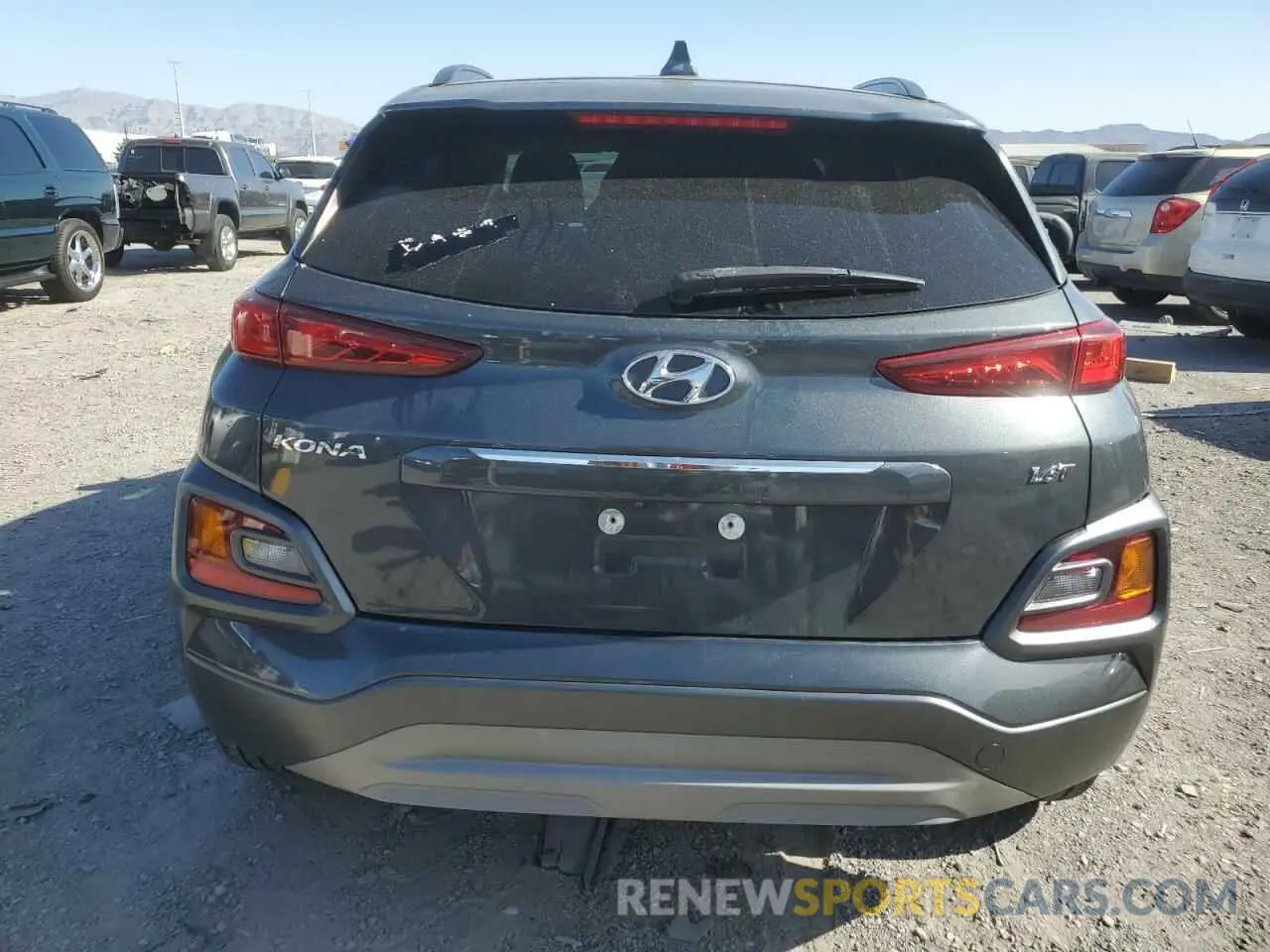 6 Photograph of a damaged car KM8K33A5XLU410891 HYUNDAI KONA 2020