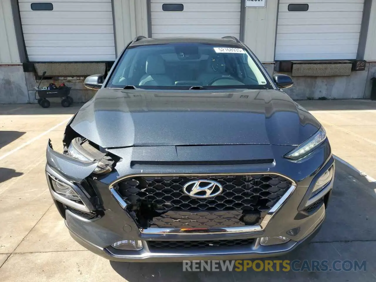 5 Photograph of a damaged car KM8K33A5XLU442577 HYUNDAI KONA 2020