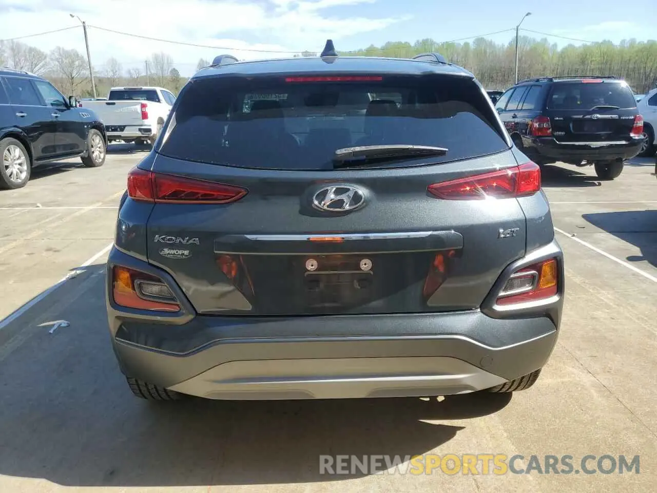 6 Photograph of a damaged car KM8K33A5XLU442577 HYUNDAI KONA 2020