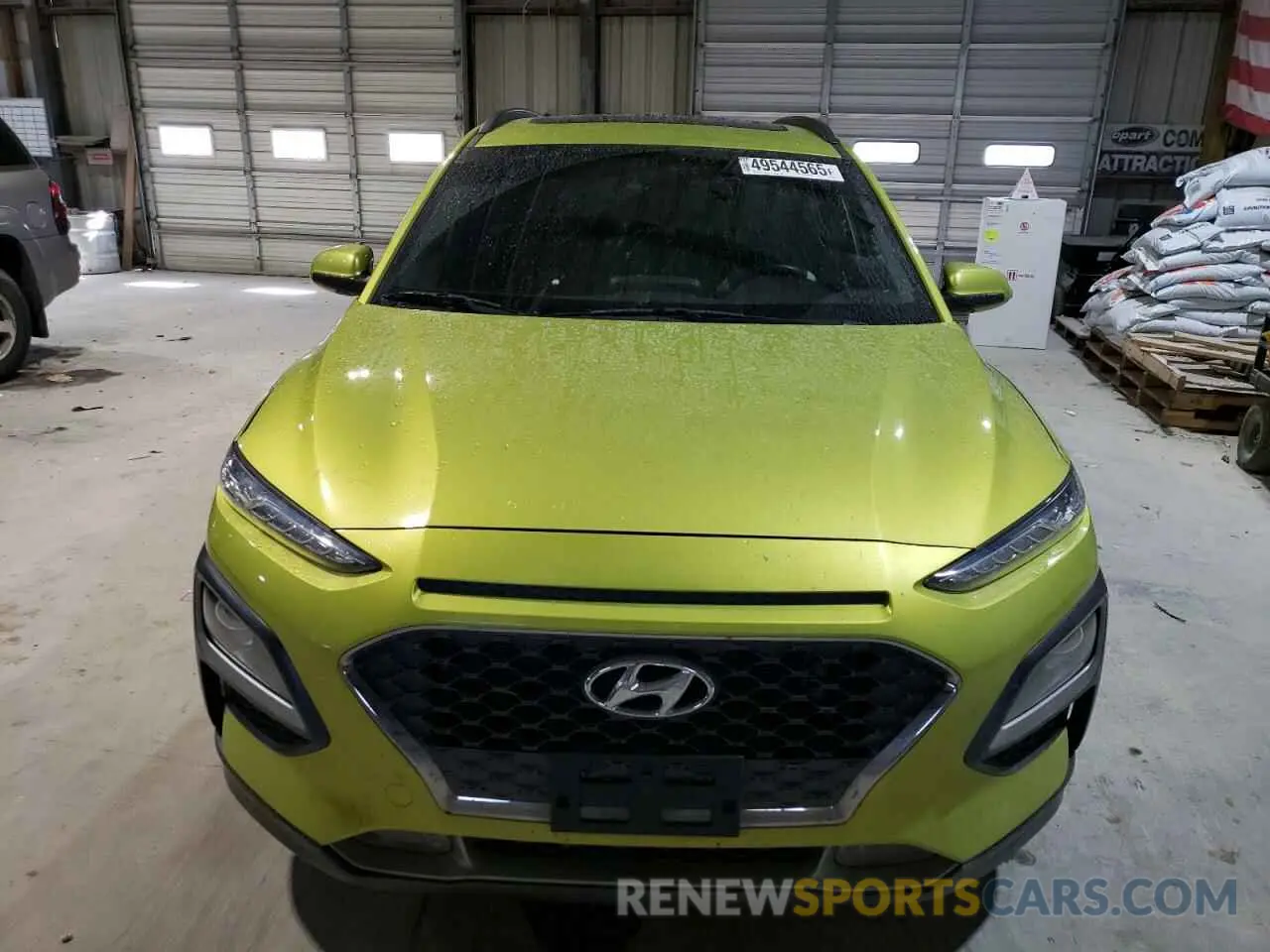 5 Photograph of a damaged car KM8K33A5XLU443910 HYUNDAI KONA 2020