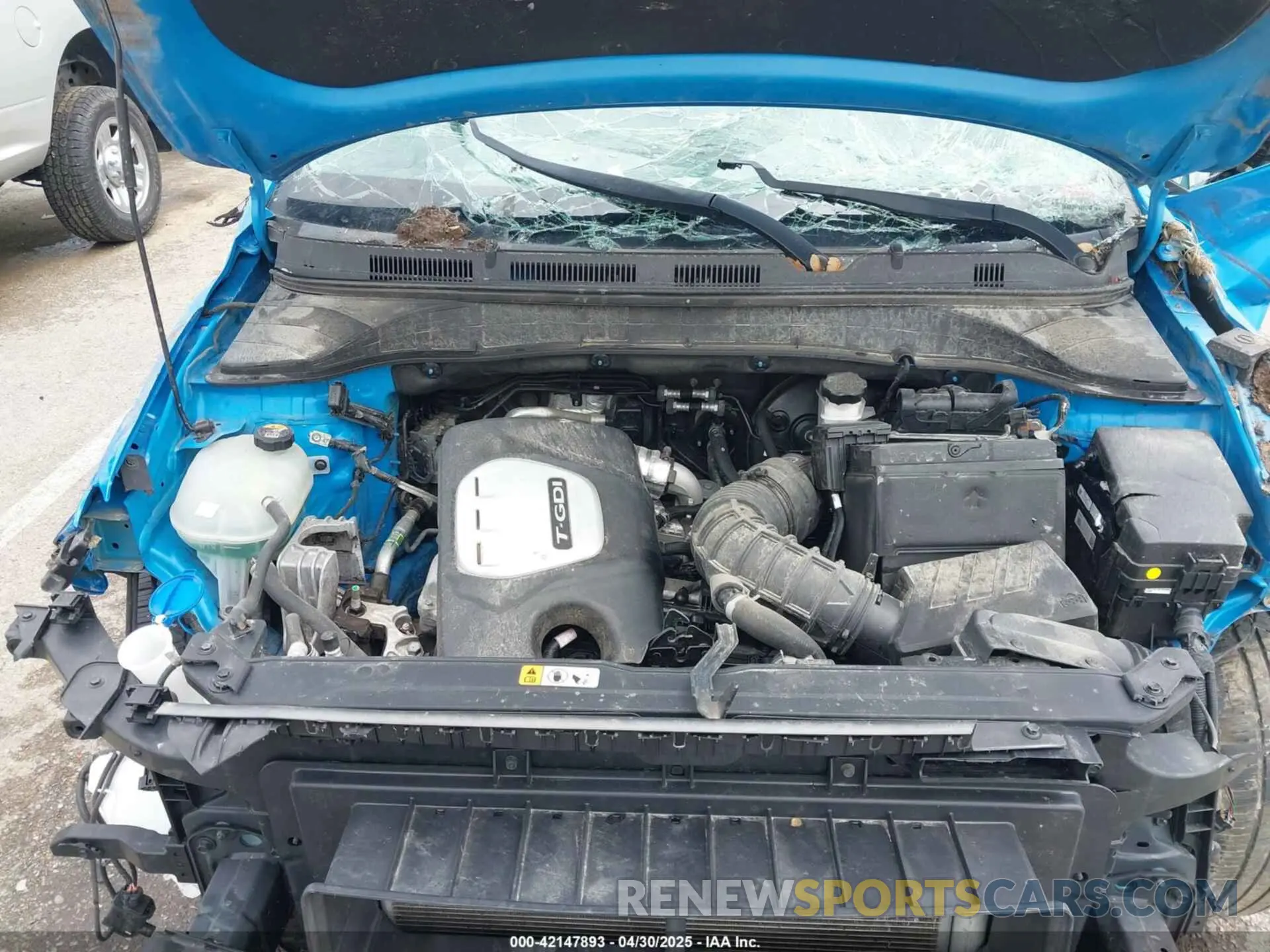 10 Photograph of a damaged car KM8K33A5XLU513034 HYUNDAI KONA 2020