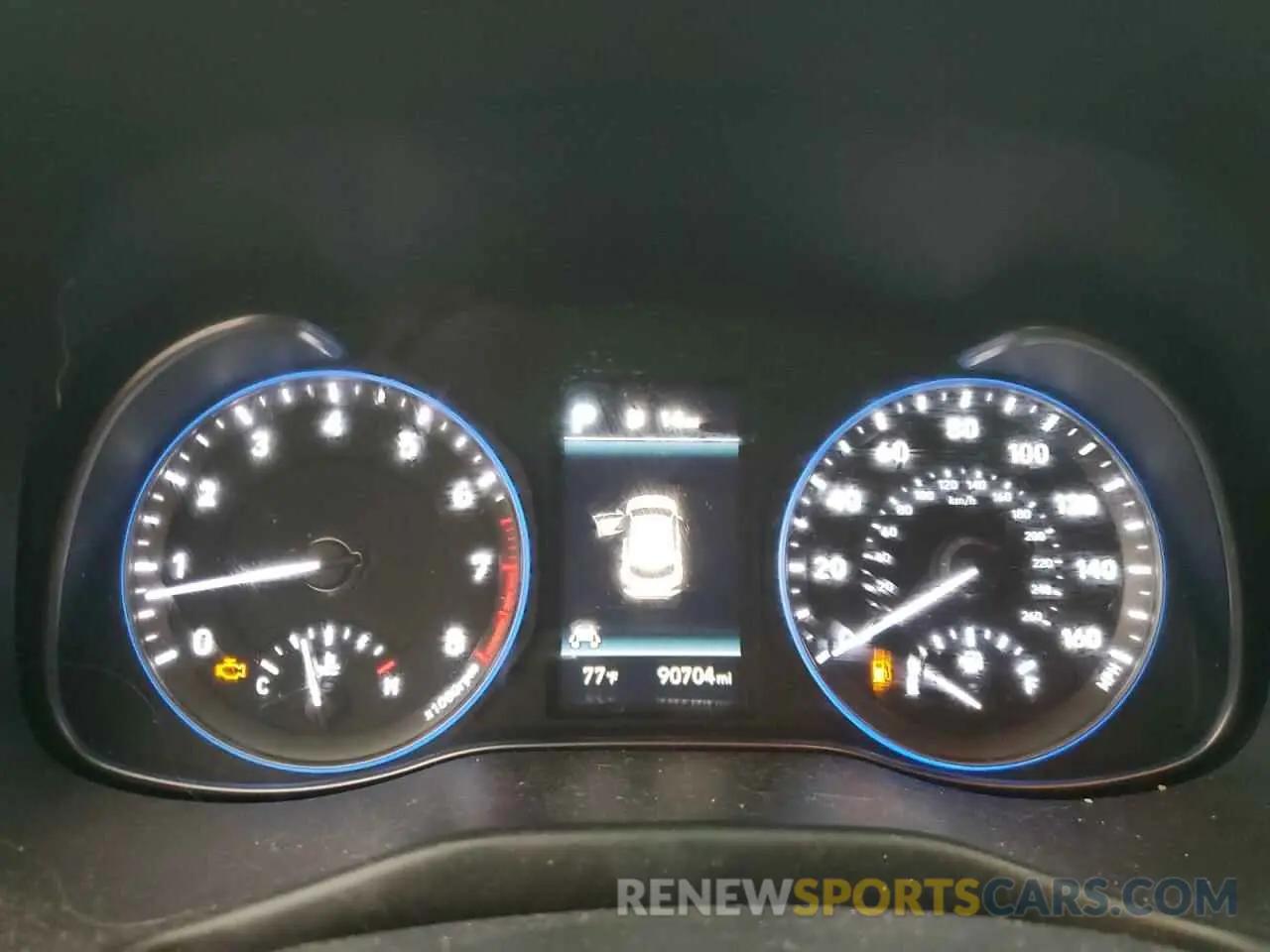 9 Photograph of a damaged car KM8K3CA50LU407160 HYUNDAI KONA 2020