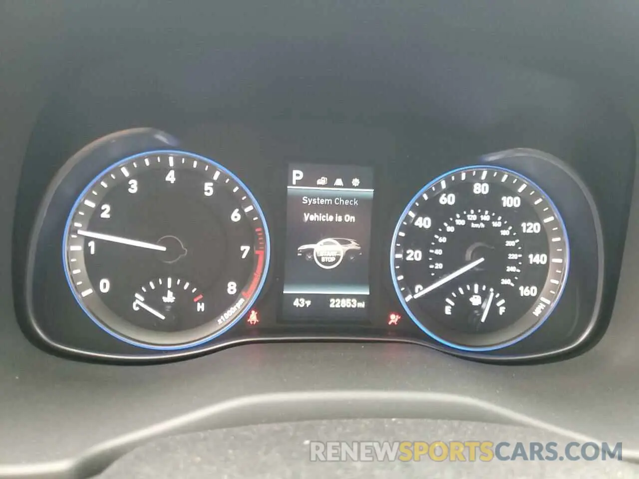 9 Photograph of a damaged car KM8K3CA51LU469313 HYUNDAI KONA 2020
