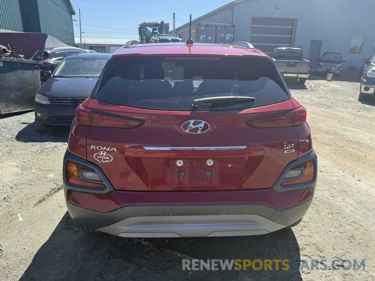 6 Photograph of a damaged car KM8K3CA52LU428169 HYUNDAI KONA 2020