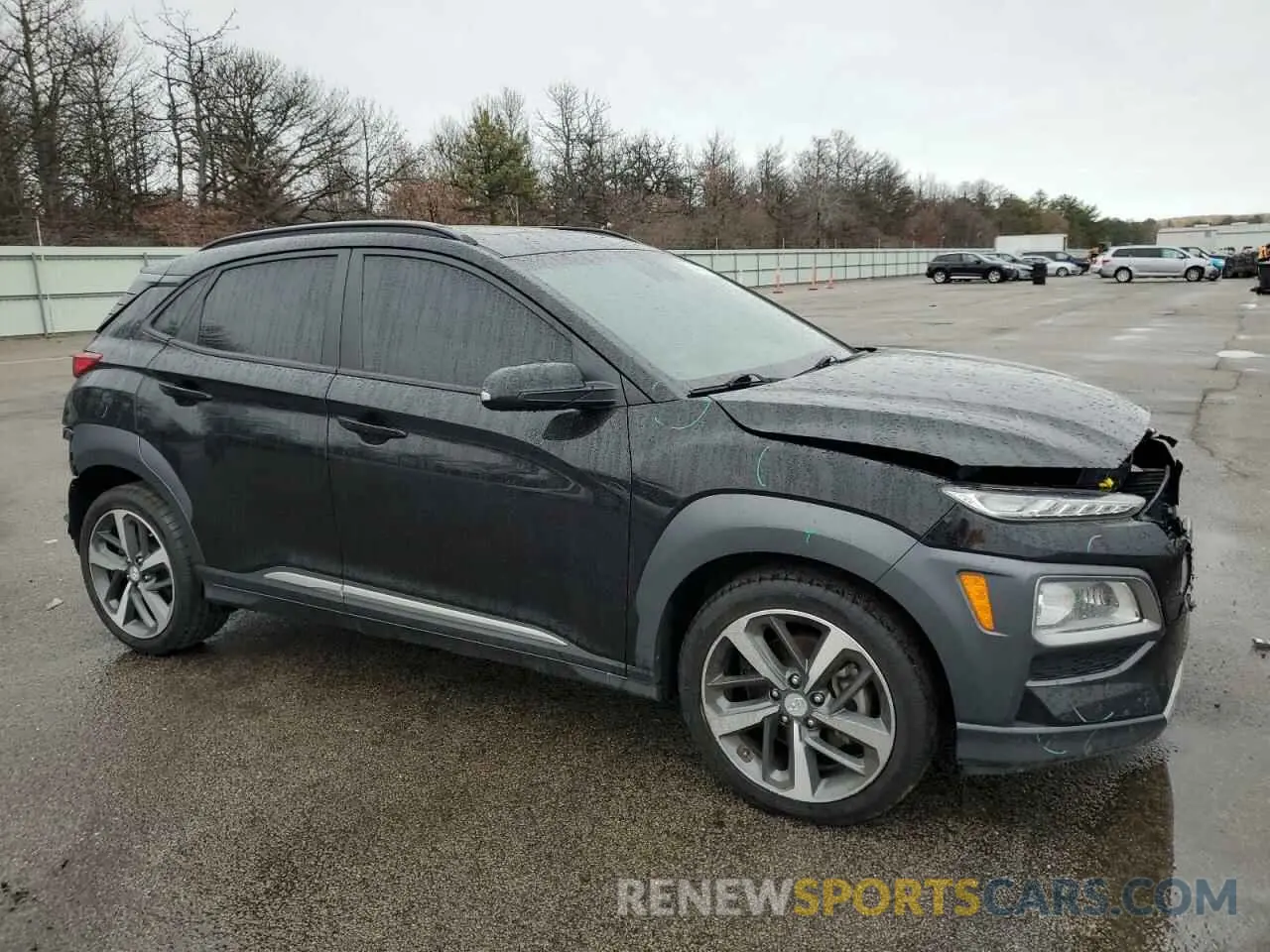 4 Photograph of a damaged car KM8K3CA53LU453243 HYUNDAI KONA 2020