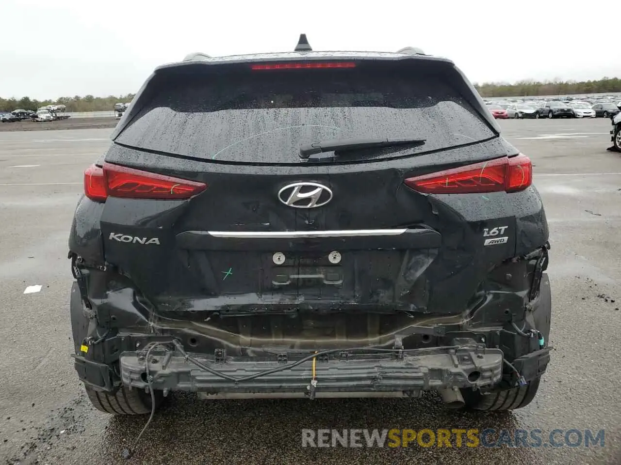 6 Photograph of a damaged car KM8K3CA53LU453243 HYUNDAI KONA 2020