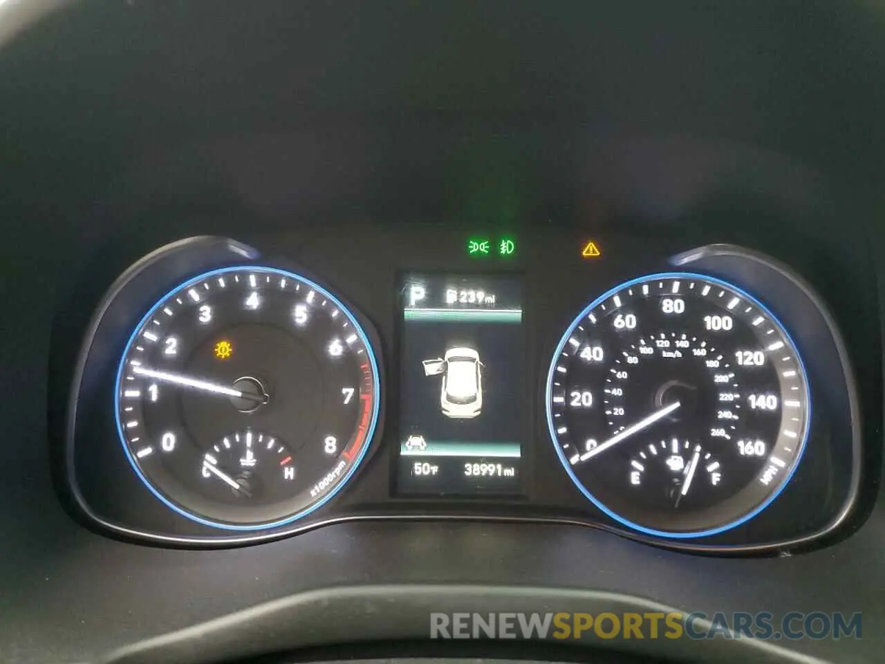 9 Photograph of a damaged car KM8K3CA53LU453243 HYUNDAI KONA 2020