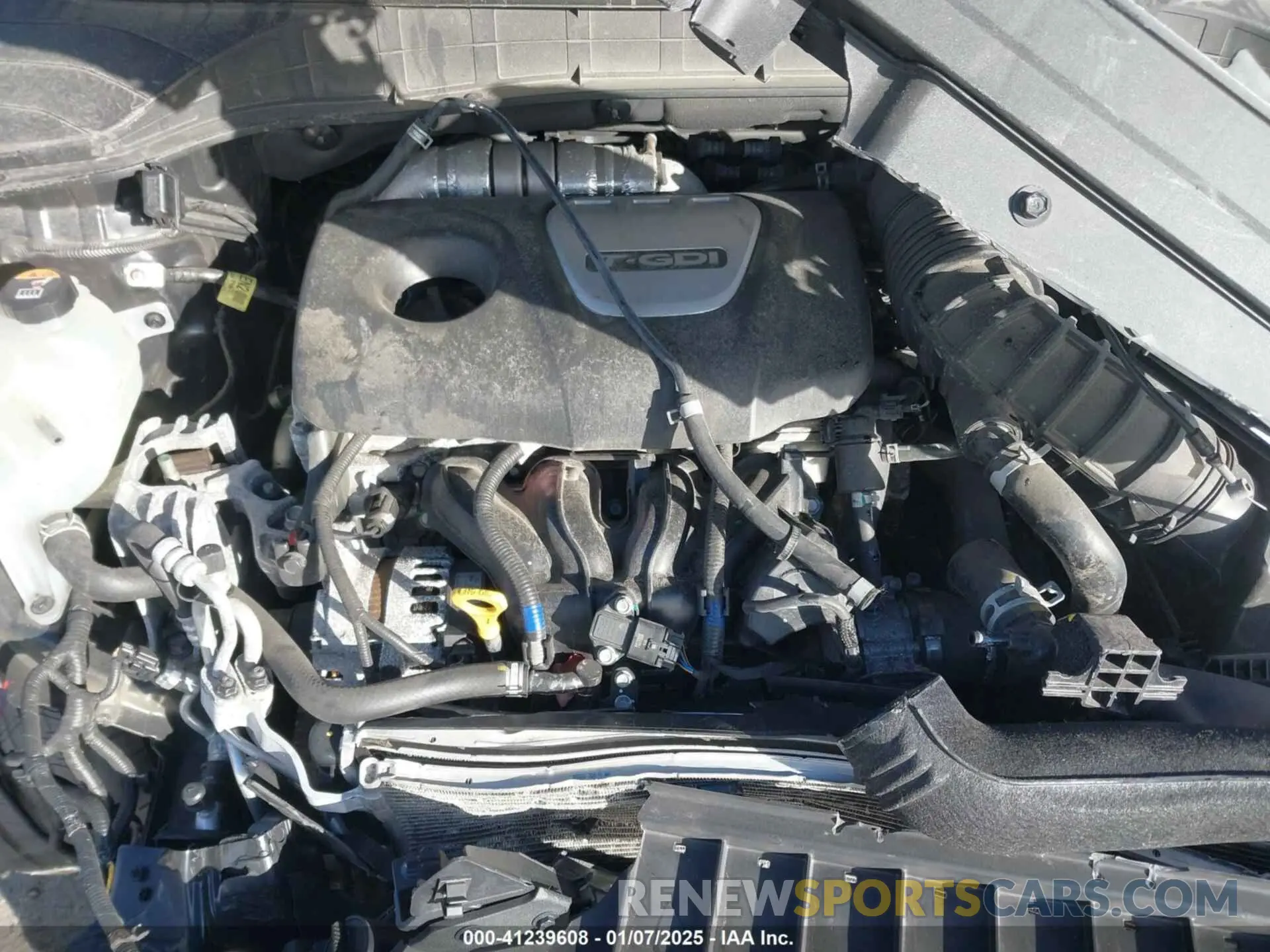 10 Photograph of a damaged car KM8K3CA53LU525591 HYUNDAI KONA 2020