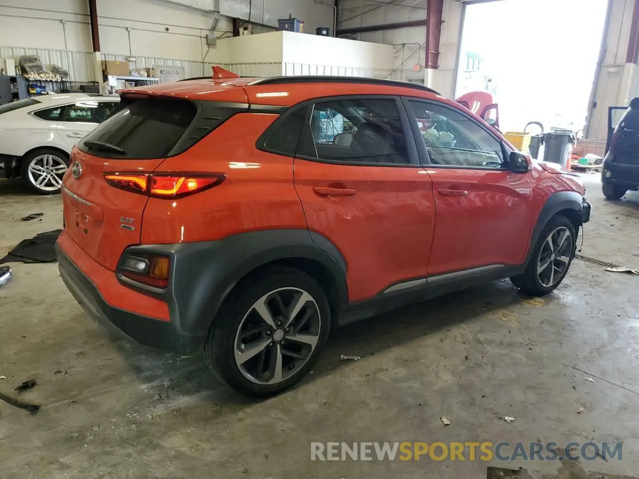 3 Photograph of a damaged car KM8K3CA53LU536834 HYUNDAI KONA 2020
