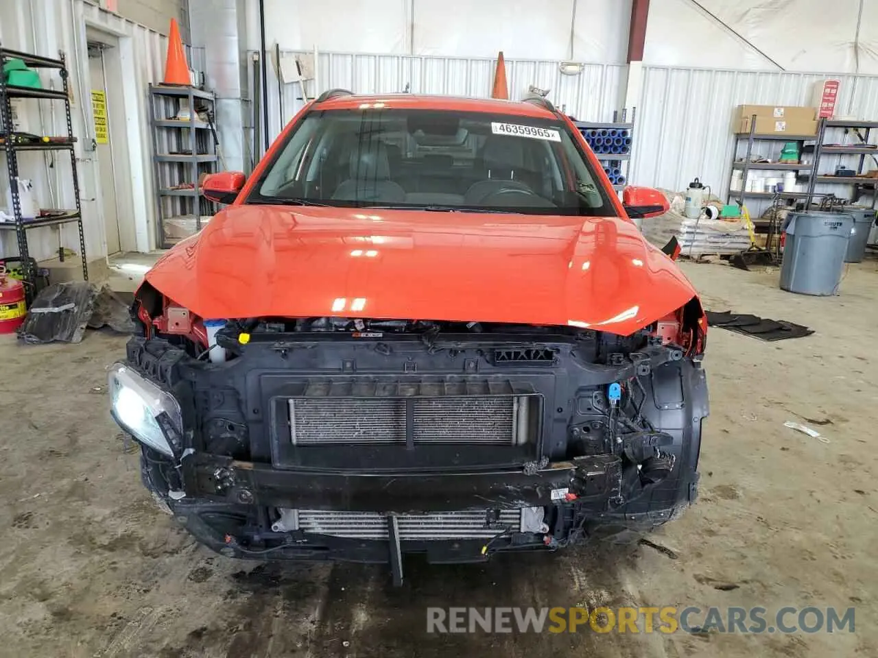 5 Photograph of a damaged car KM8K3CA53LU536834 HYUNDAI KONA 2020