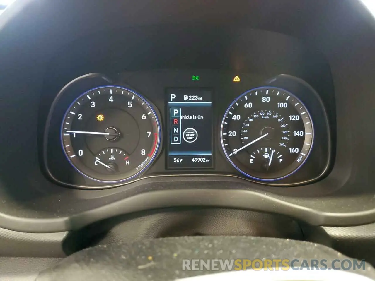 9 Photograph of a damaged car KM8K3CA53LU536834 HYUNDAI KONA 2020
