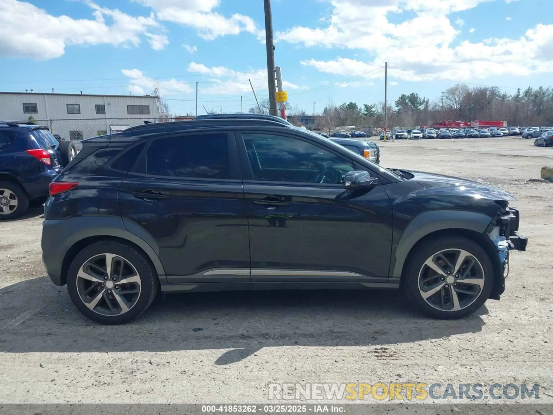 14 Photograph of a damaged car KM8K3CA54LU403886 HYUNDAI KONA 2020