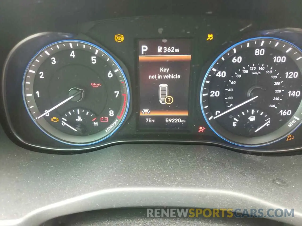9 Photograph of a damaged car KM8K3CA56LU404666 HYUNDAI KONA 2020