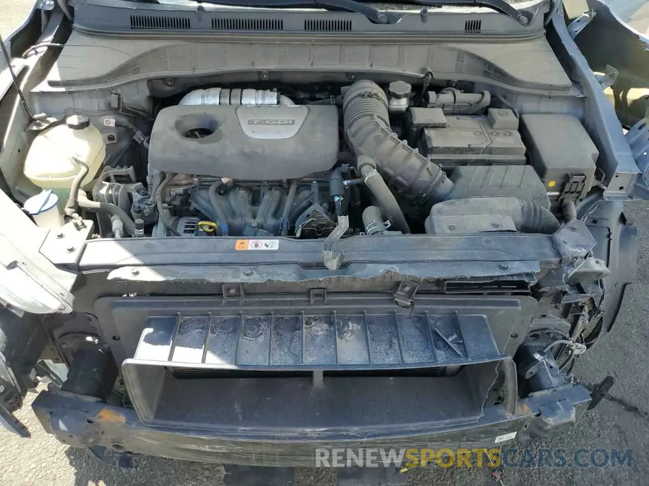 13 Photograph of a damaged car KM8K3CA56LU412119 HYUNDAI KONA 2020