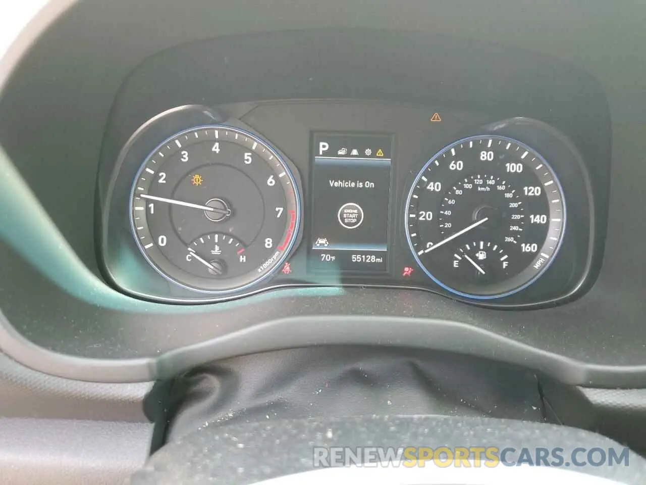 9 Photograph of a damaged car KM8K3CA56LU412119 HYUNDAI KONA 2020