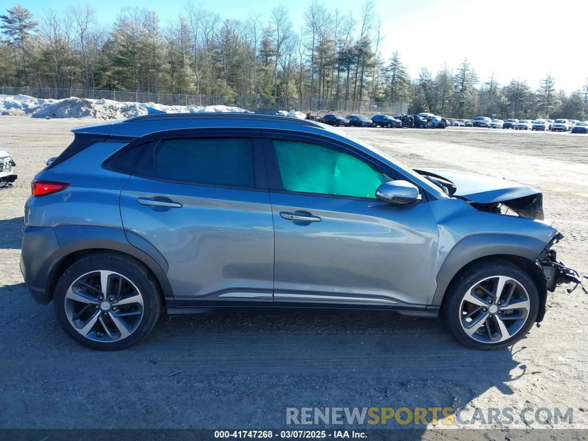 13 Photograph of a damaged car KM8K3CA56LU494806 HYUNDAI KONA 2020