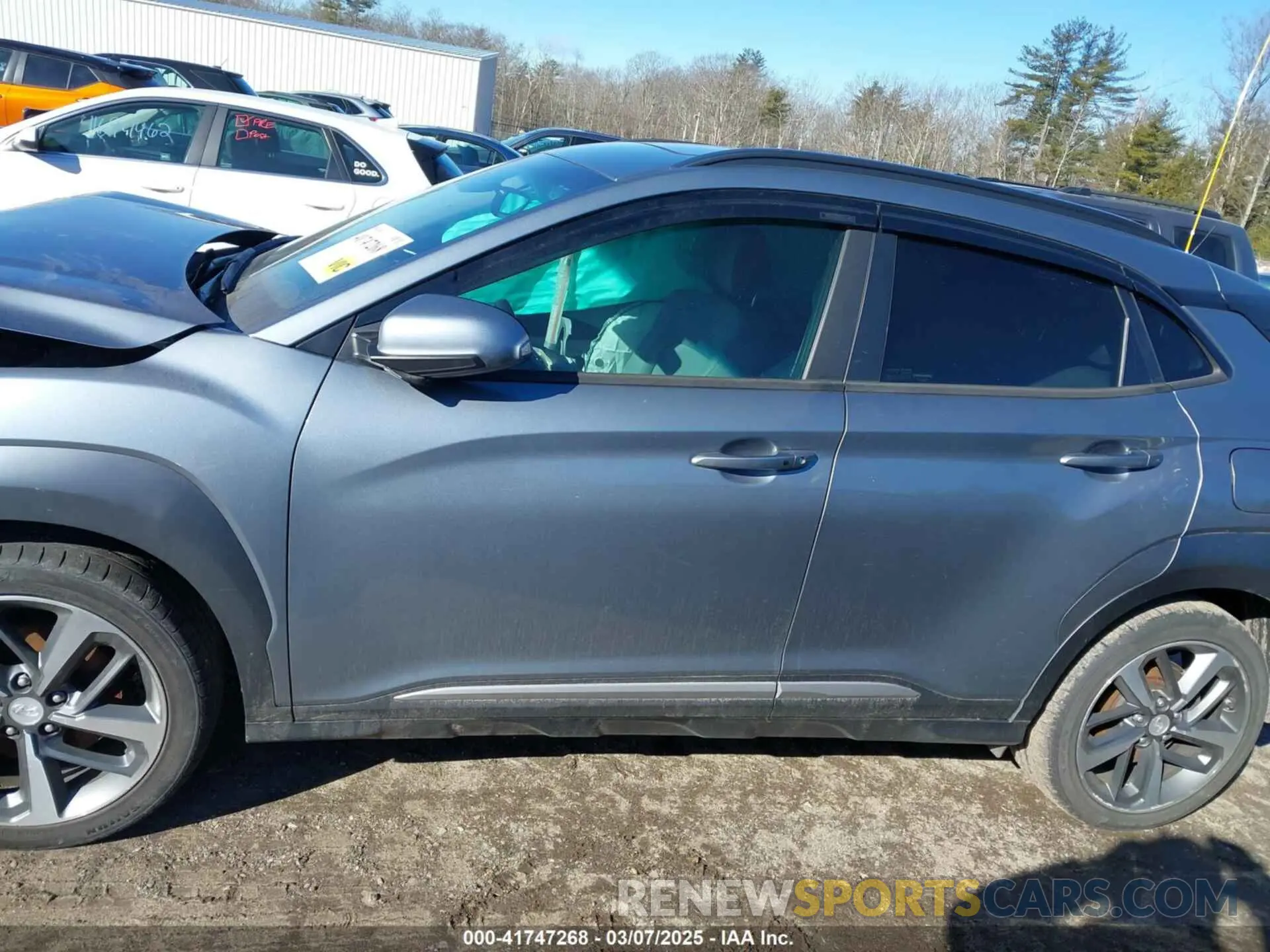 14 Photograph of a damaged car KM8K3CA56LU494806 HYUNDAI KONA 2020