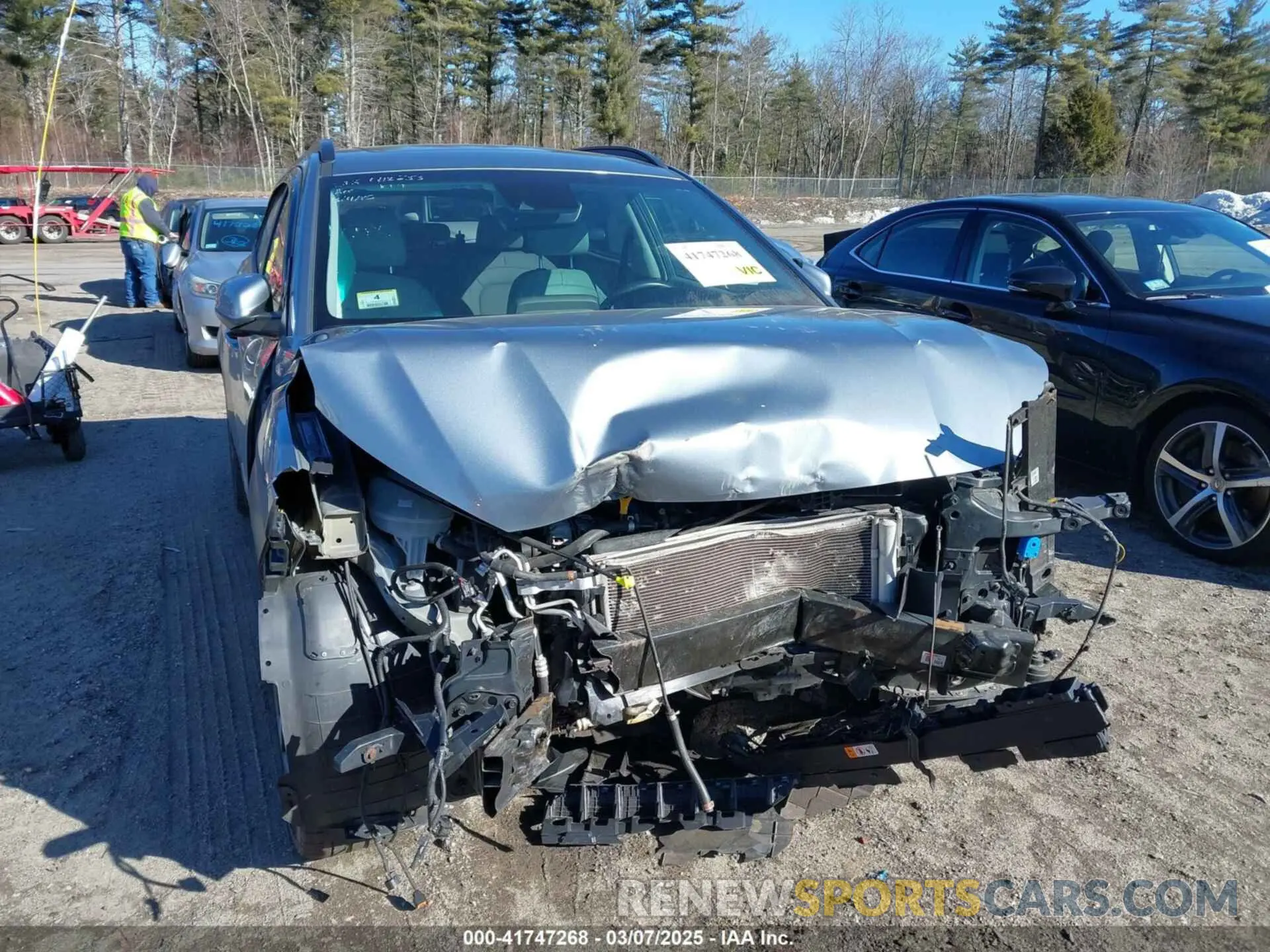 6 Photograph of a damaged car KM8K3CA56LU494806 HYUNDAI KONA 2020
