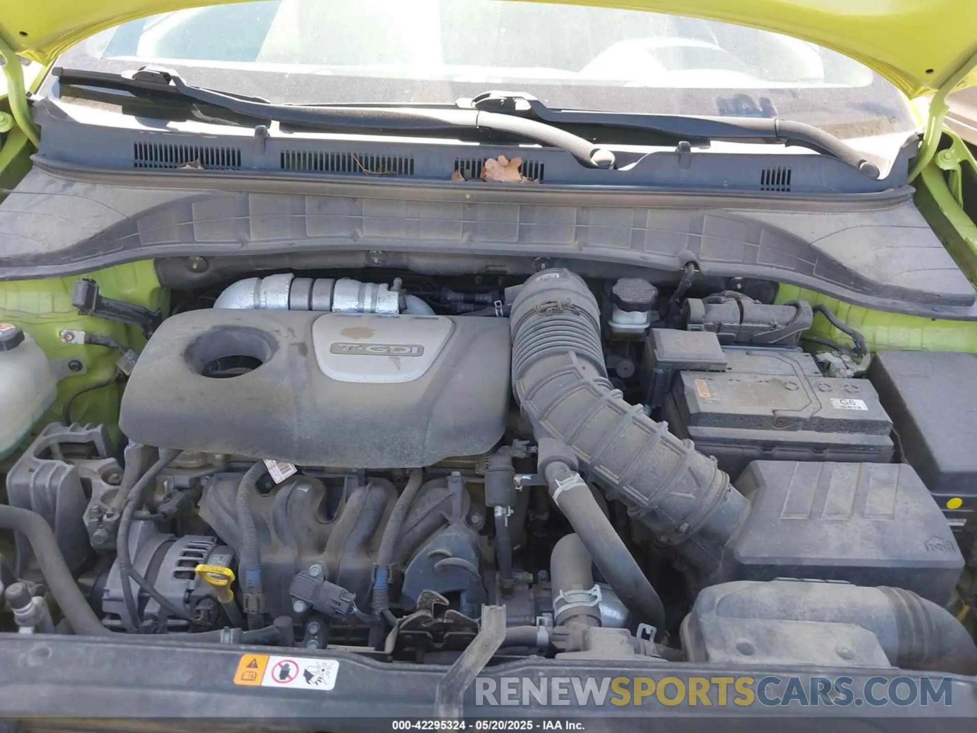 10 Photograph of a damaged car KM8K3CA5XLU464949 HYUNDAI KONA 2020