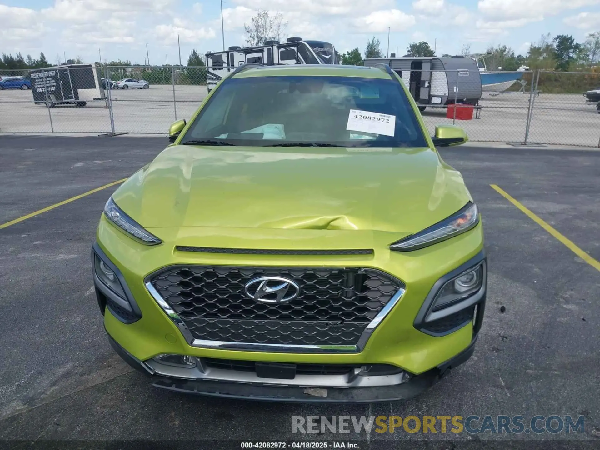 6 Photograph of a damaged car KM8K53A51LU510467 HYUNDAI KONA 2020