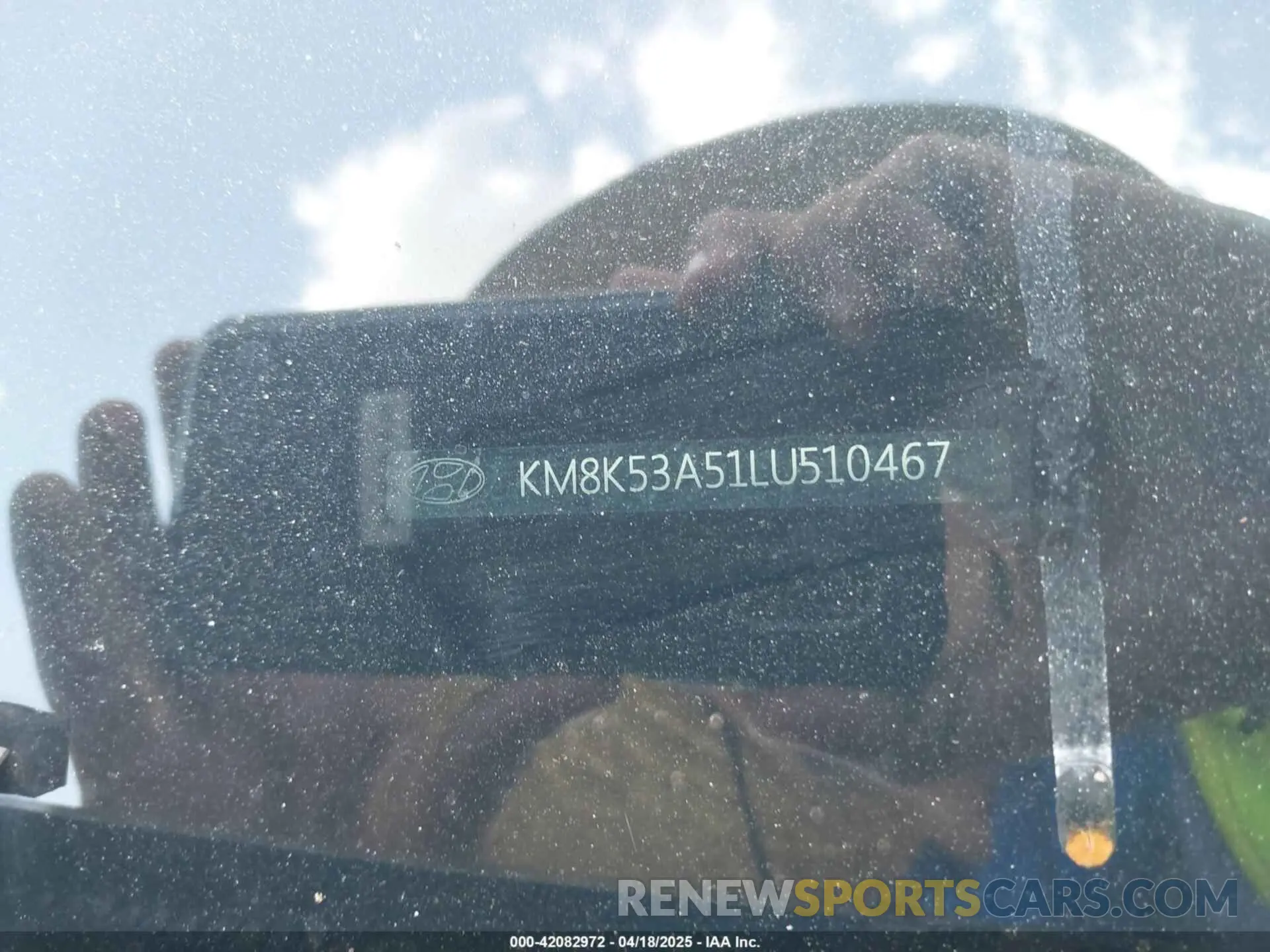 9 Photograph of a damaged car KM8K53A51LU510467 HYUNDAI KONA 2020