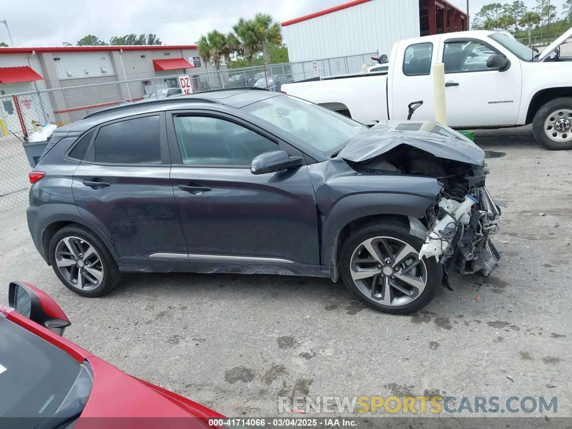 14 Photograph of a damaged car KM8K53A55LU549563 HYUNDAI KONA 2020