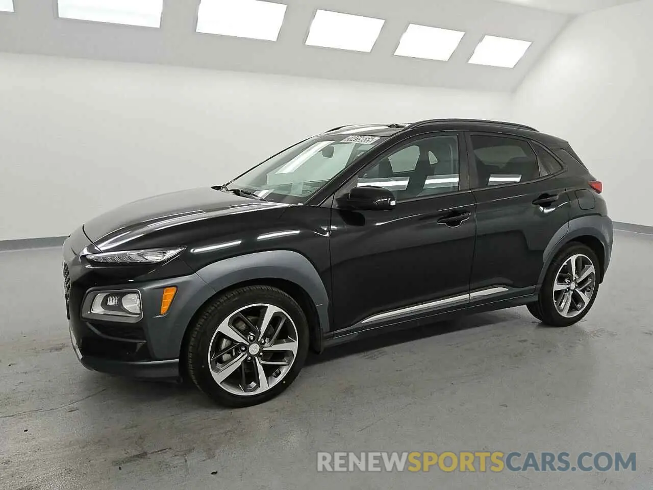 1 Photograph of a damaged car KM8K53A55LU591103 HYUNDAI KONA 2020