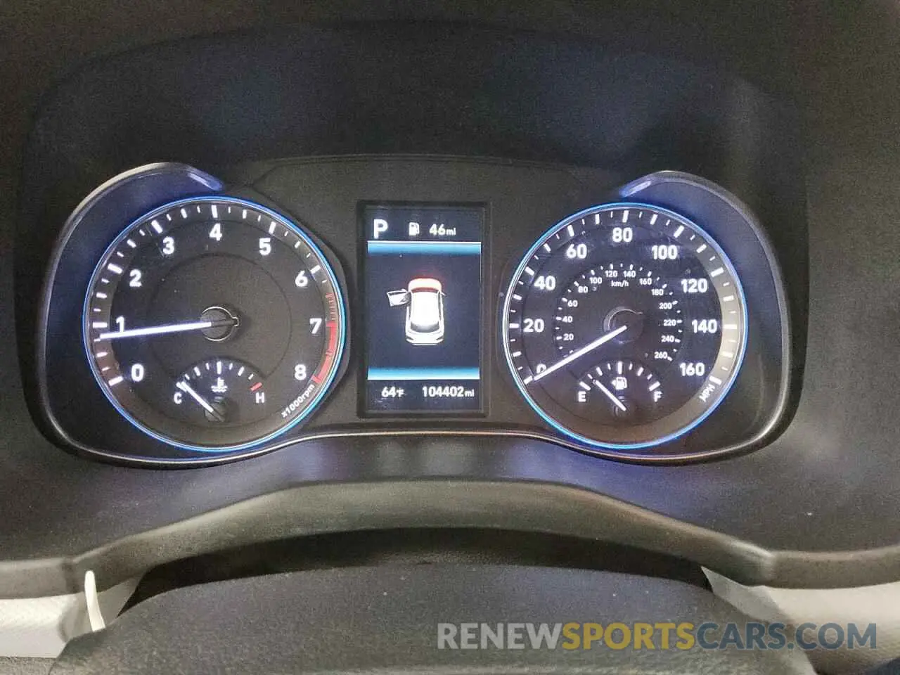 9 Photograph of a damaged car KM8K53A55LU591103 HYUNDAI KONA 2020