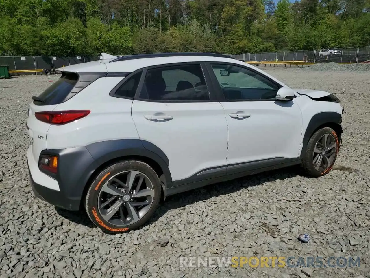 3 Photograph of a damaged car KM8K53A57LU490886 HYUNDAI KONA 2020