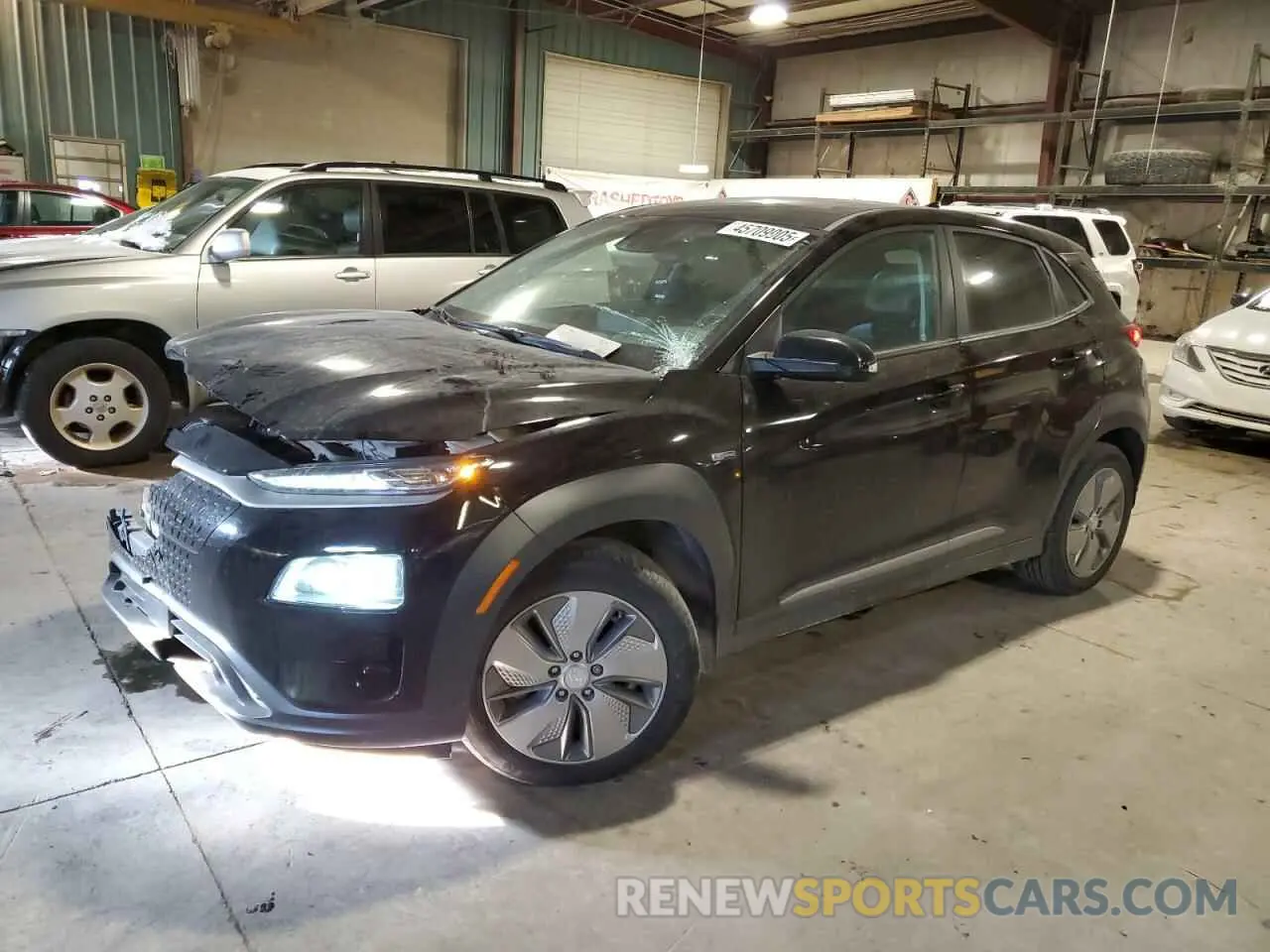 1 Photograph of a damaged car KM8K53AG2LU092812 HYUNDAI KONA 2020