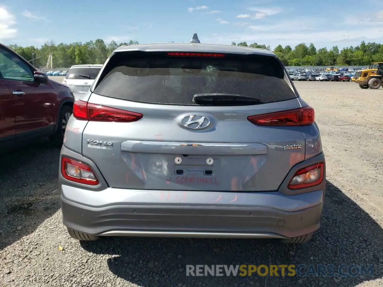 6 Photograph of a damaged car KM8K53AG7LU067341 HYUNDAI KONA 2020