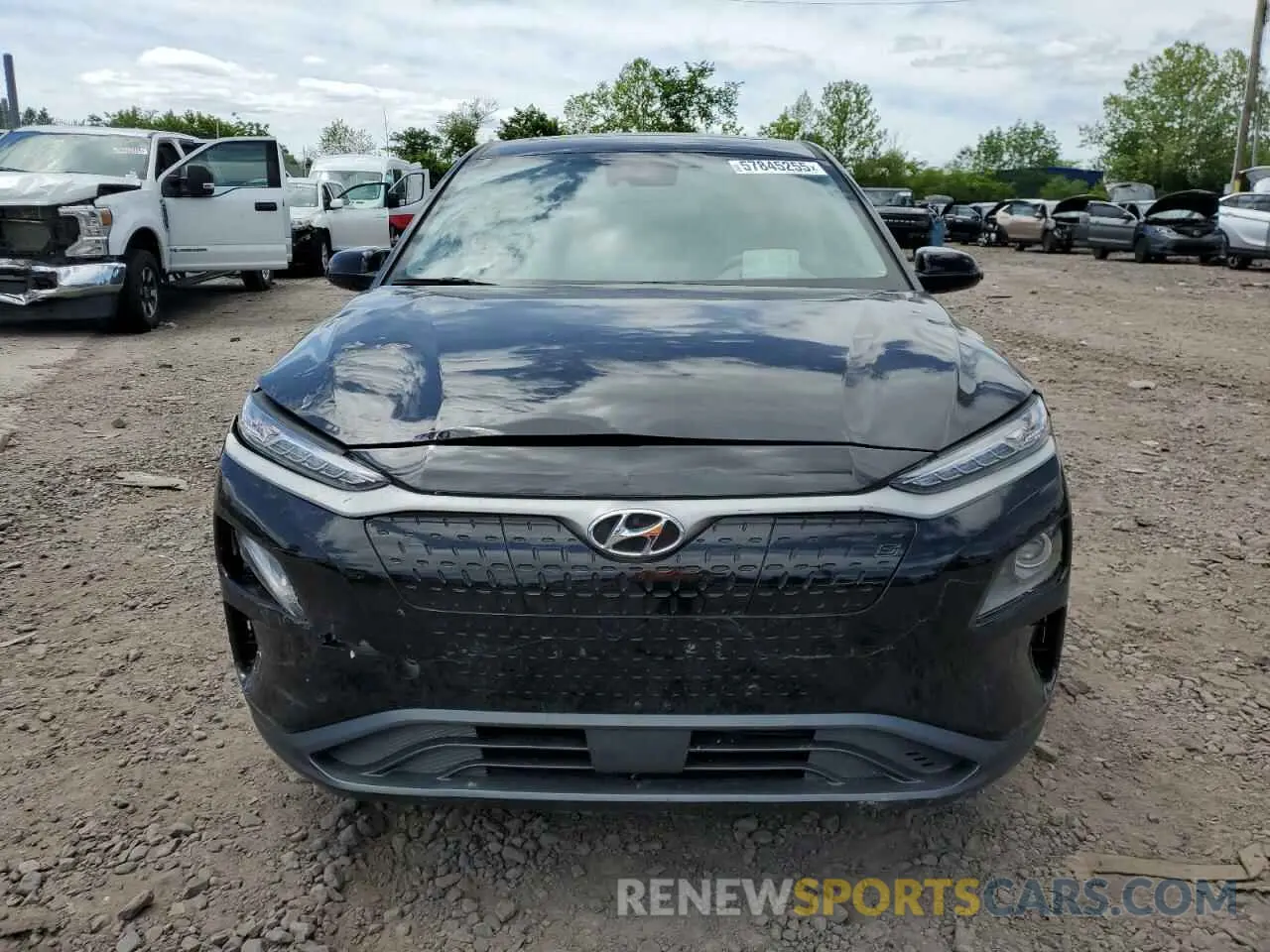 5 Photograph of a damaged car KM8K53AG7LU078890 HYUNDAI KONA 2020