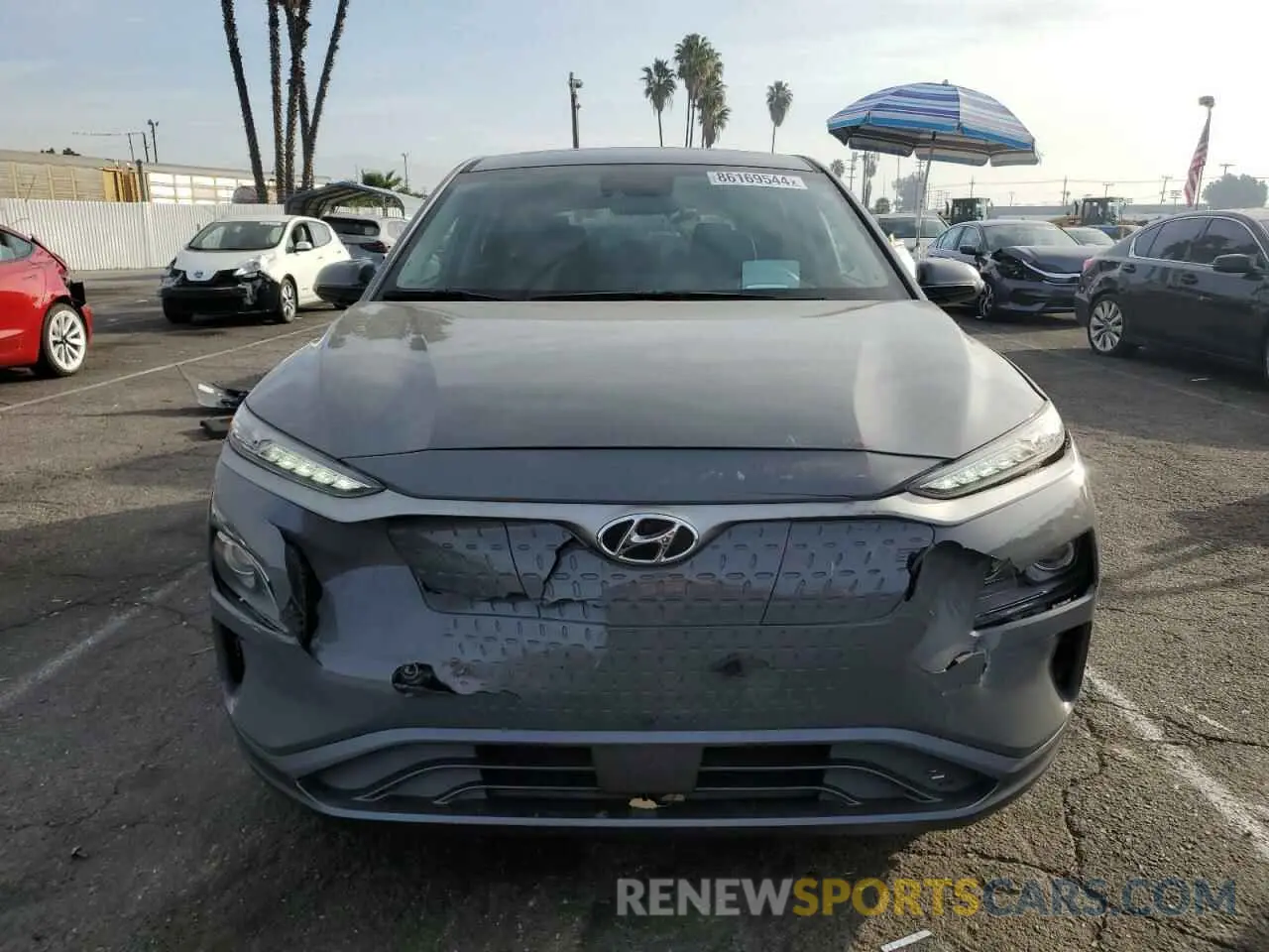 5 Photograph of a damaged car KM8K53AGXLU061307 HYUNDAI KONA 2020