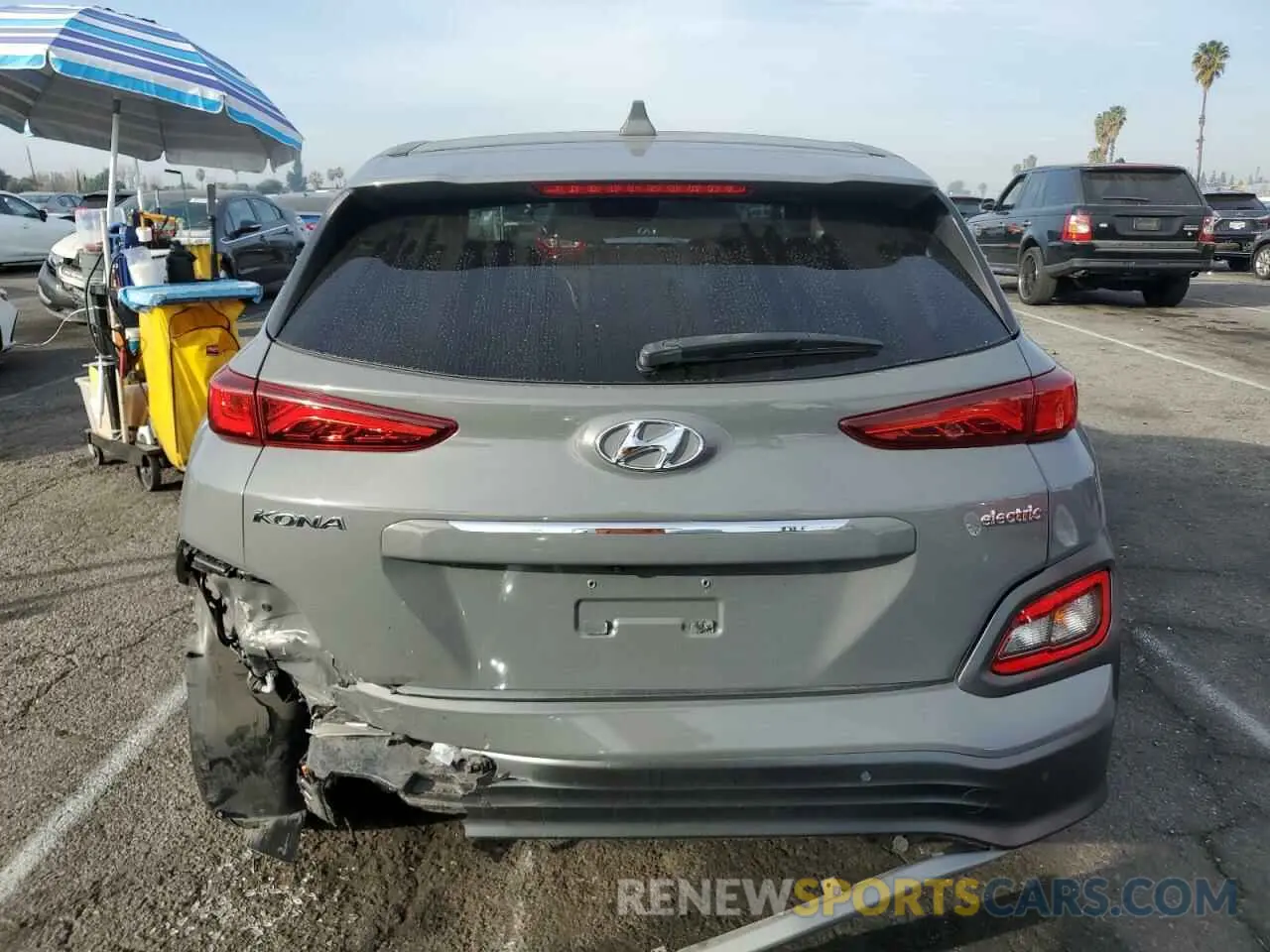 6 Photograph of a damaged car KM8K53AGXLU061307 HYUNDAI KONA 2020