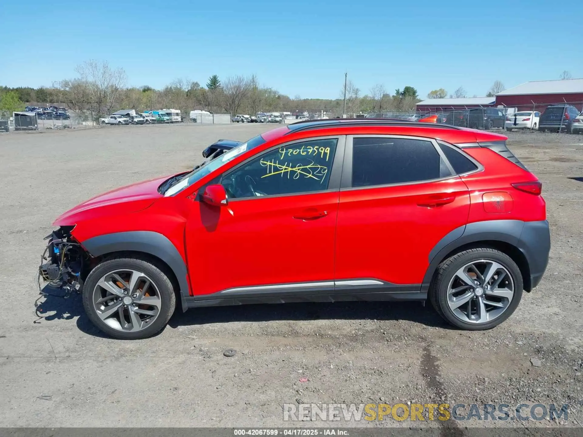 15 Photograph of a damaged car KM8K5CA51LU539807 HYUNDAI KONA 2020