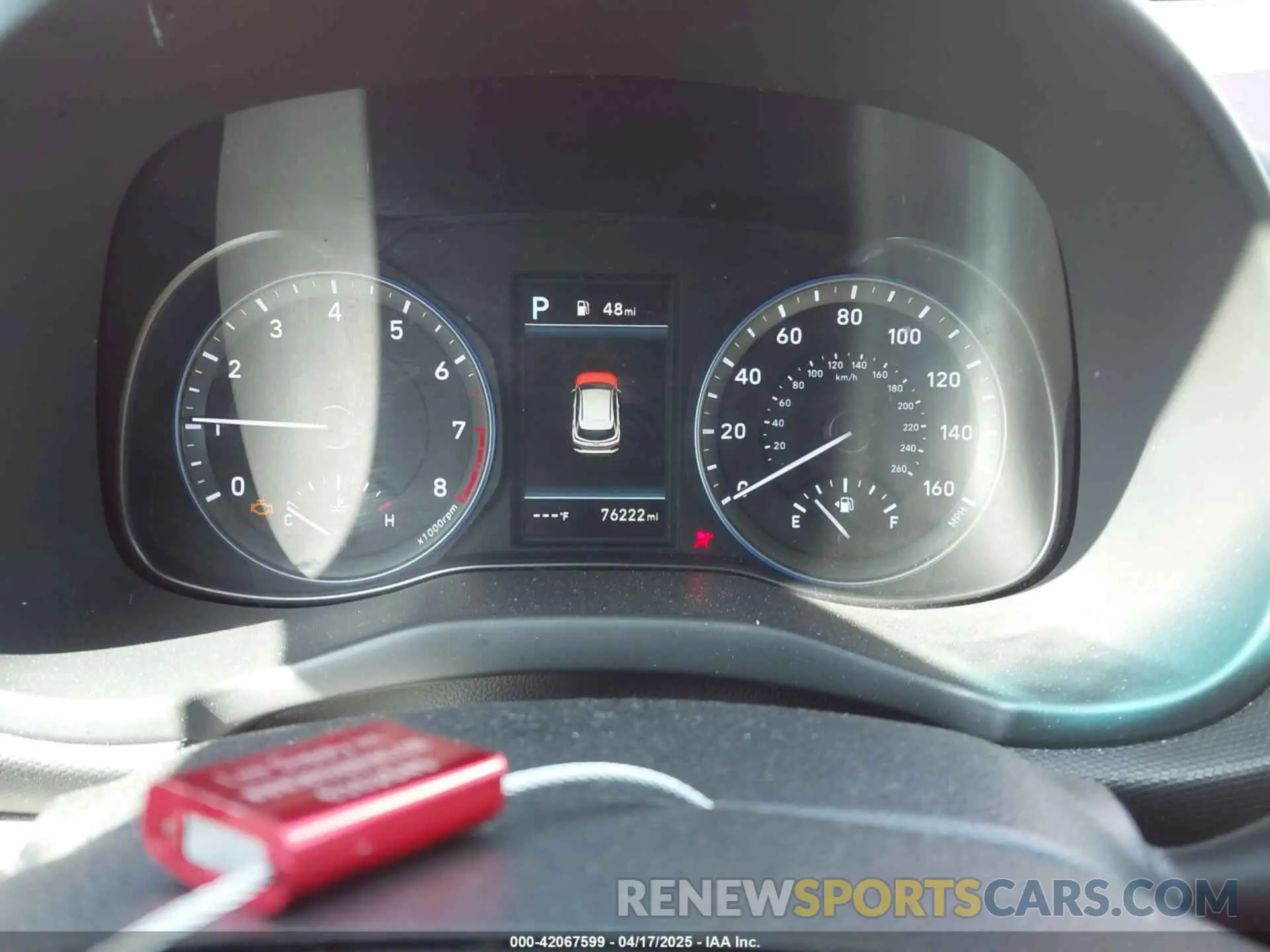 7 Photograph of a damaged car KM8K5CA51LU539807 HYUNDAI KONA 2020