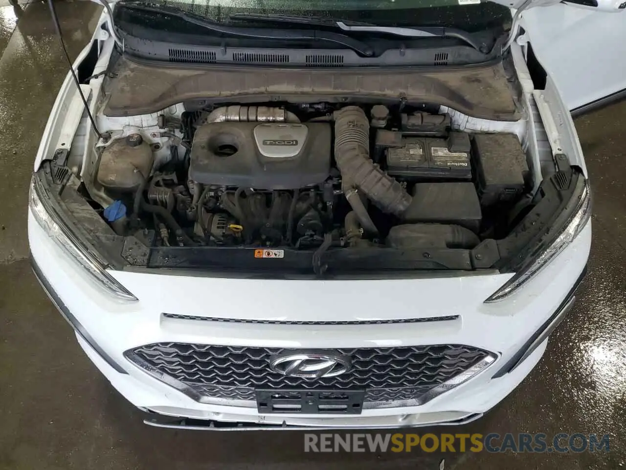 11 Photograph of a damaged car KM8K5CA52LU445807 HYUNDAI KONA 2020