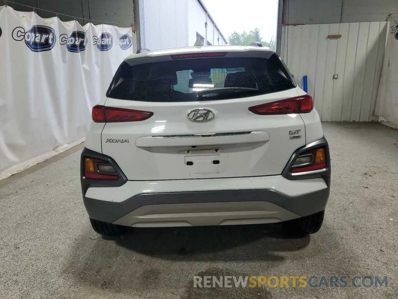 6 Photograph of a damaged car KM8K5CA52LU445807 HYUNDAI KONA 2020