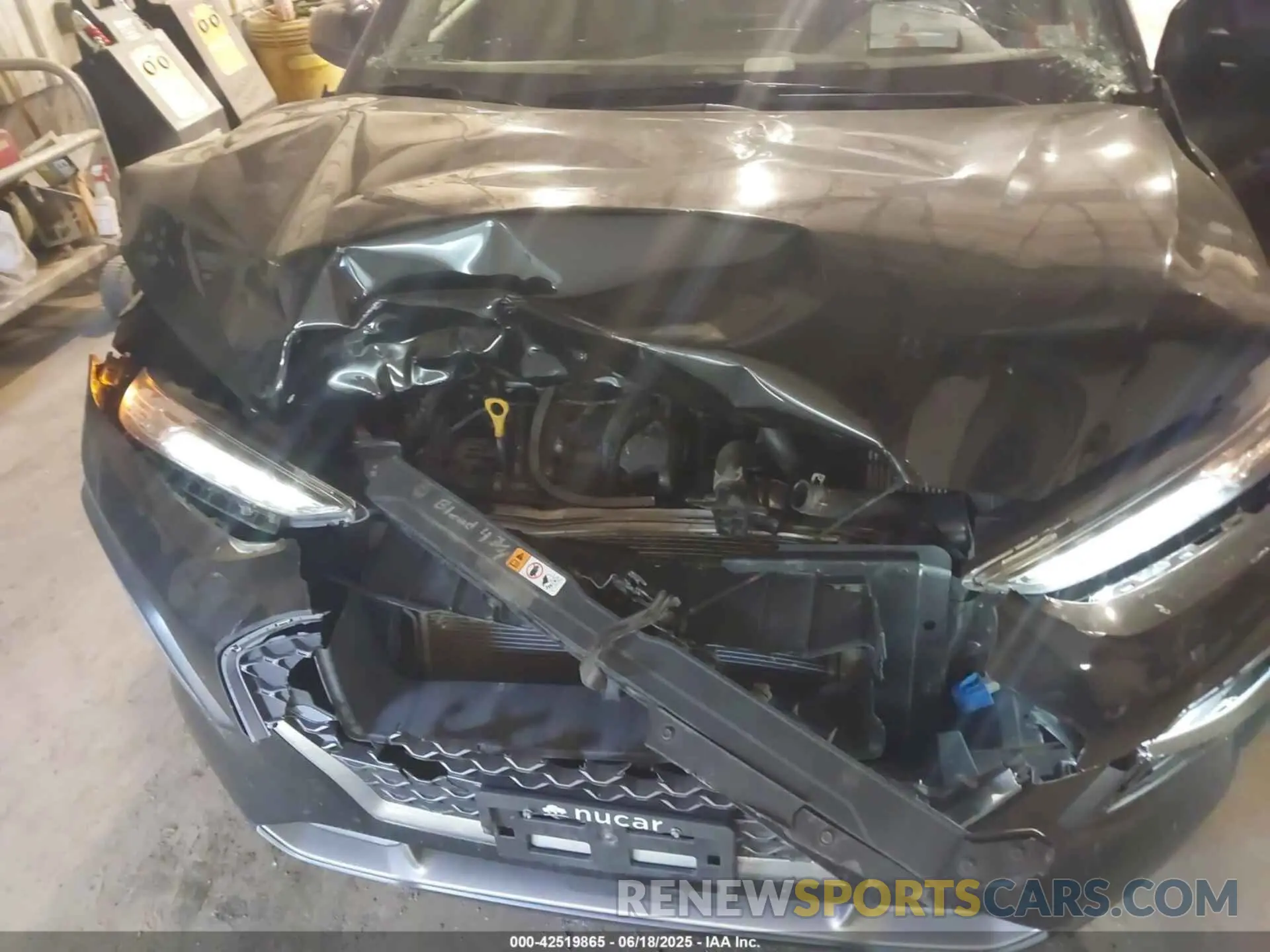 6 Photograph of a damaged car KM8K5CA52LU523986 HYUNDAI KONA 2020