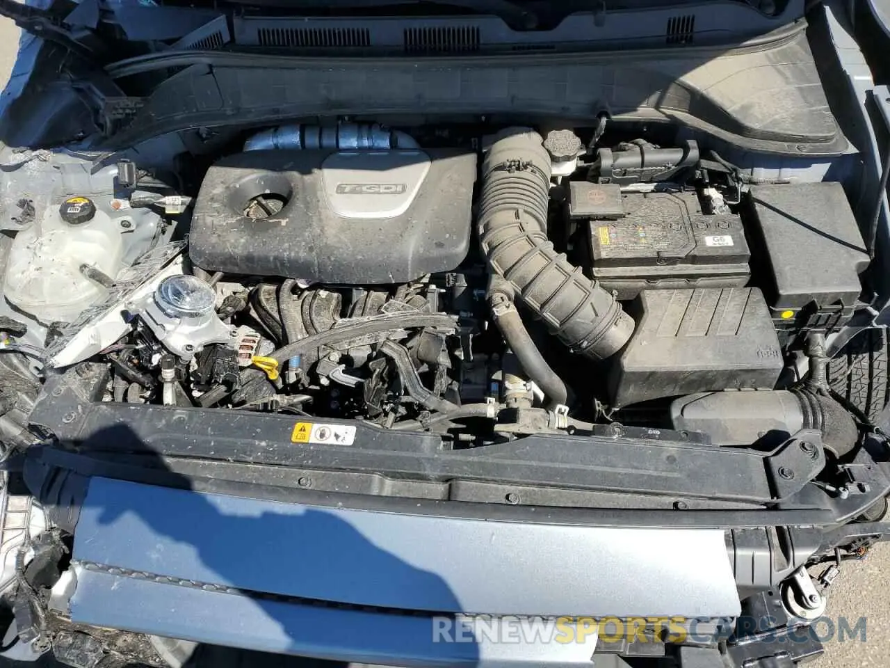 12 Photograph of a damaged car KM8K5CA53LU504251 HYUNDAI KONA 2020
