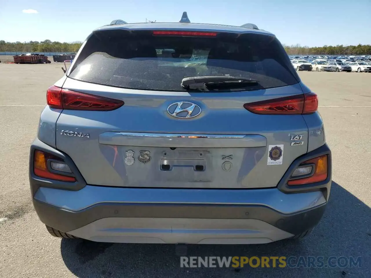 6 Photograph of a damaged car KM8K5CA53LU504251 HYUNDAI KONA 2020