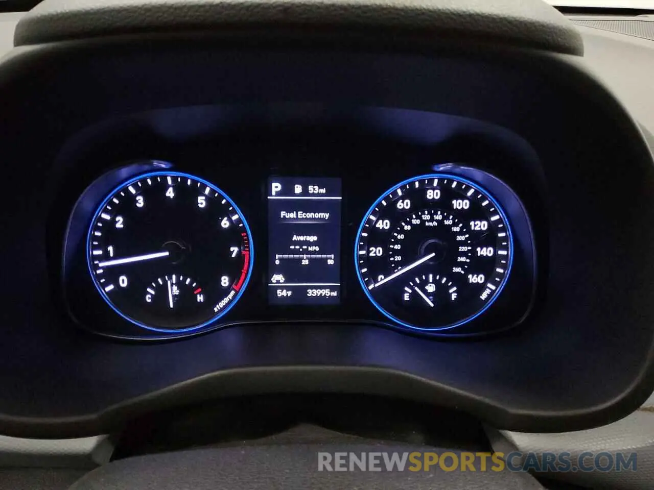 9 Photograph of a damaged car KM8K5CA53LU522829 HYUNDAI KONA 2020
