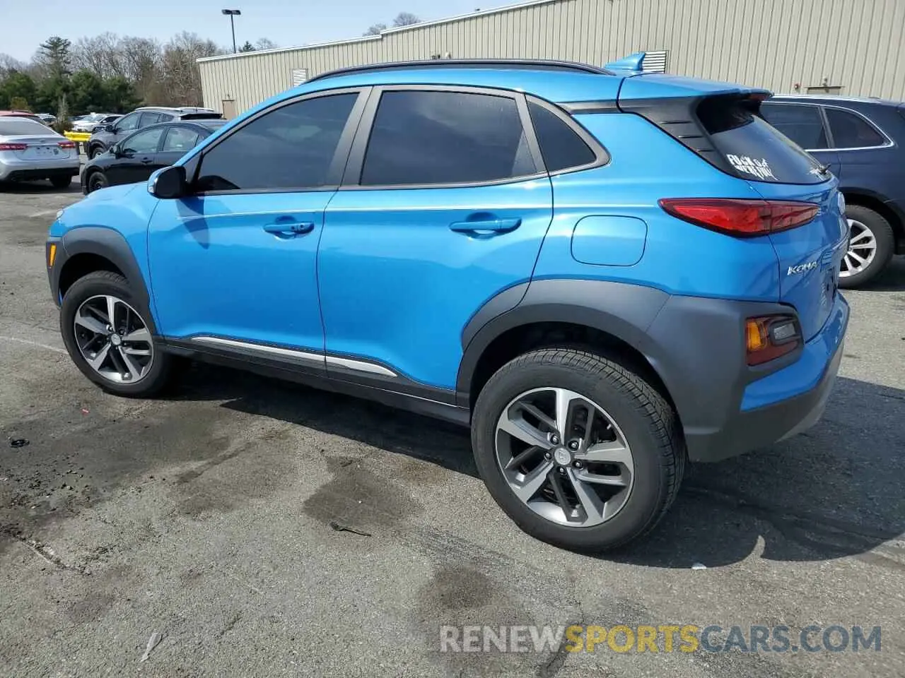 2 Photograph of a damaged car KM8K5CA53LU529456 HYUNDAI KONA 2020