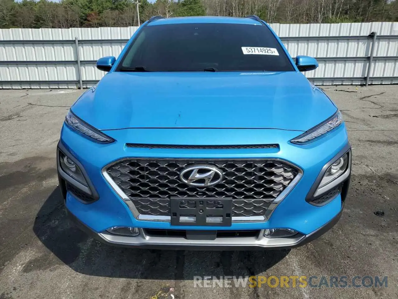 5 Photograph of a damaged car KM8K5CA53LU529456 HYUNDAI KONA 2020