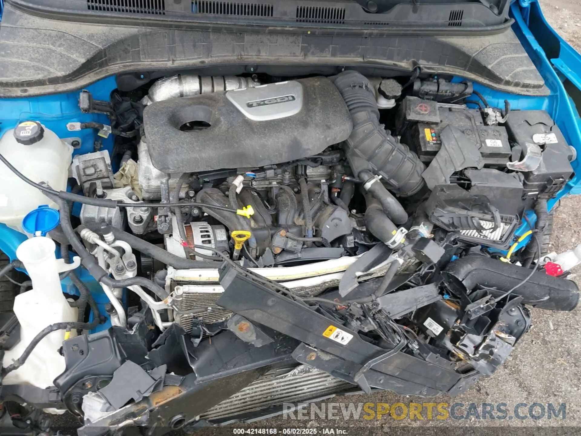 10 Photograph of a damaged car KM8K5CA57LU495375 HYUNDAI KONA 2020