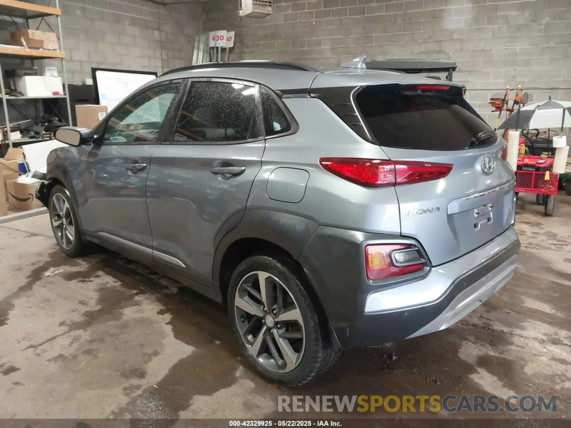 3 Photograph of a damaged car KM8K5CA58LU449845 HYUNDAI KONA 2020