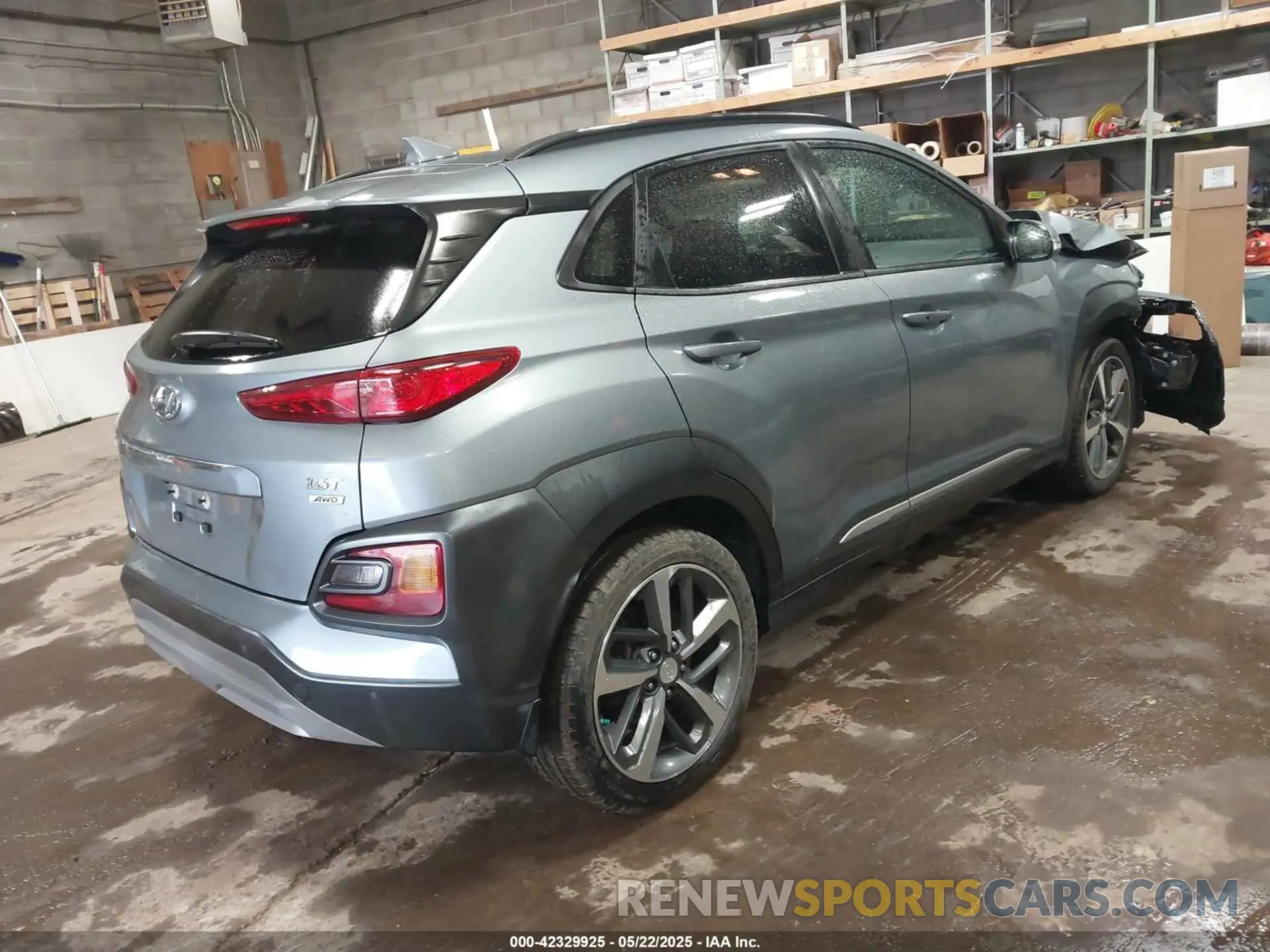 4 Photograph of a damaged car KM8K5CA58LU449845 HYUNDAI KONA 2020