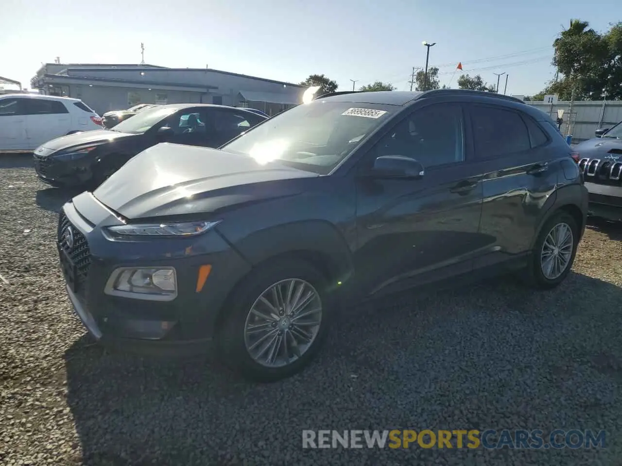 1 Photograph of a damaged car KM8K62AA4LU427281 HYUNDAI KONA 2020