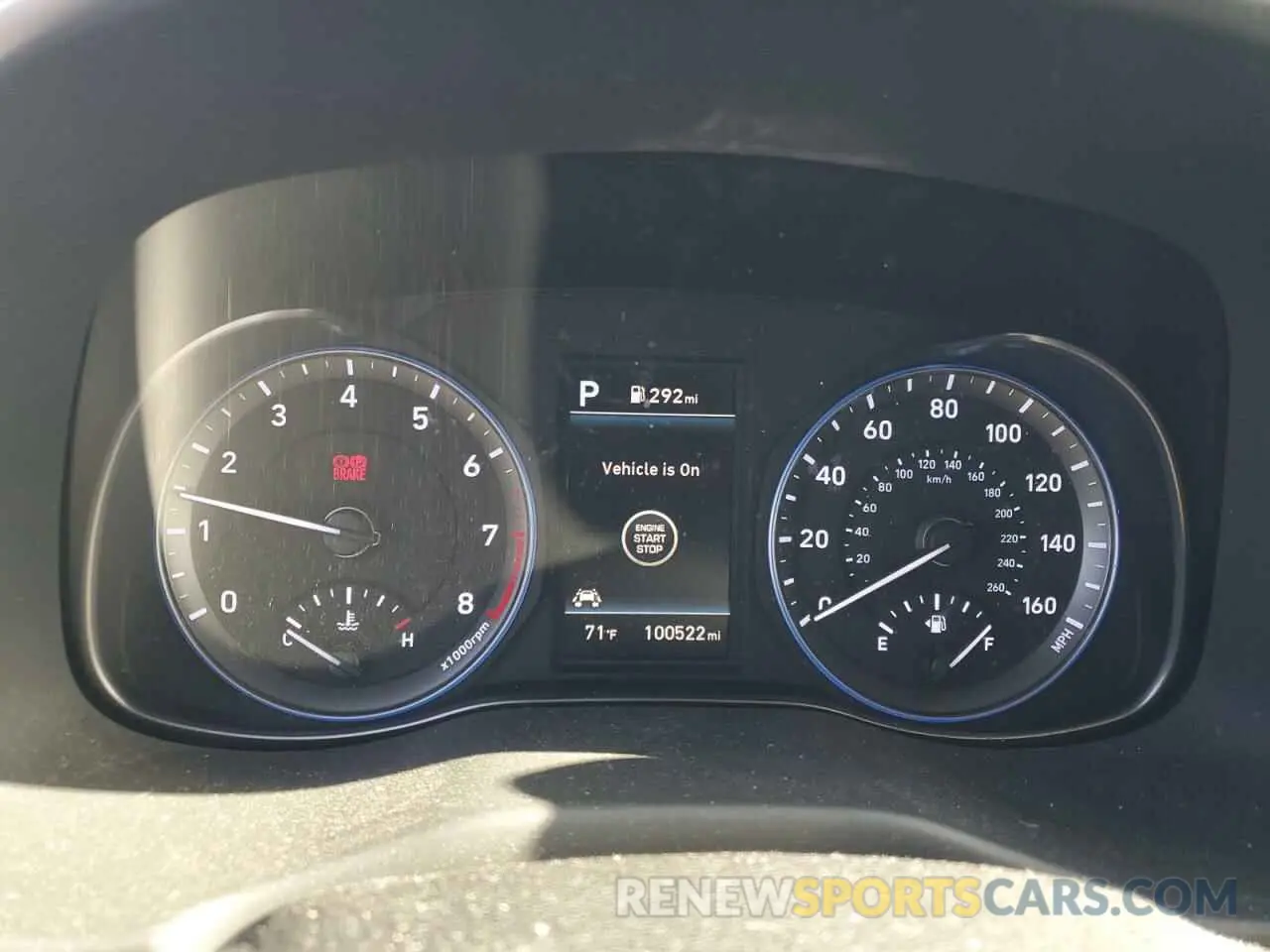 9 Photograph of a damaged car KM8K62AA4LU427281 HYUNDAI KONA 2020