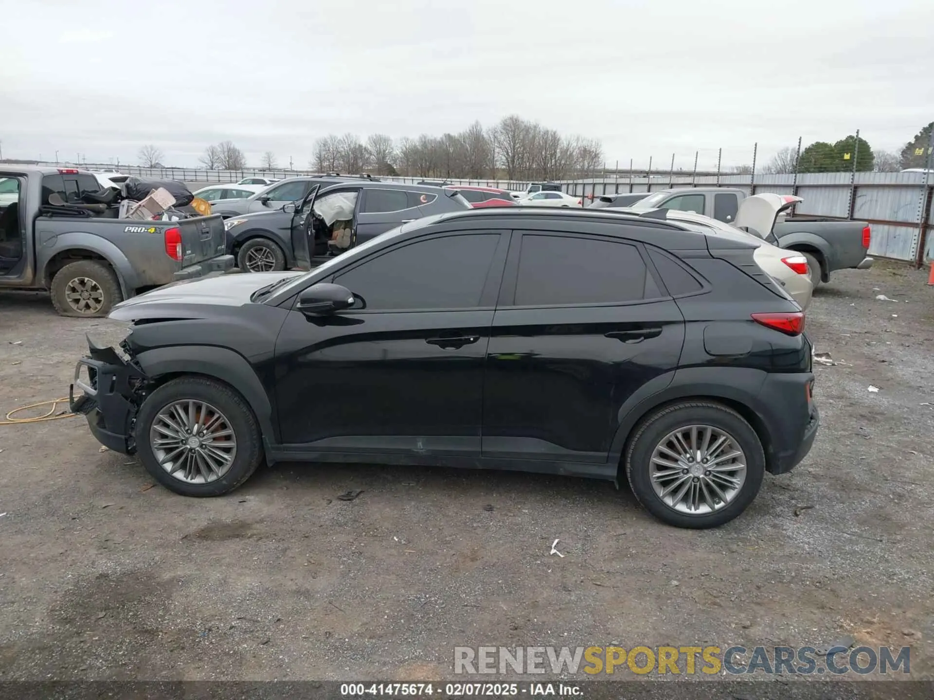 14 Photograph of a damaged car KM8K62AA4LU428995 HYUNDAI KONA 2020